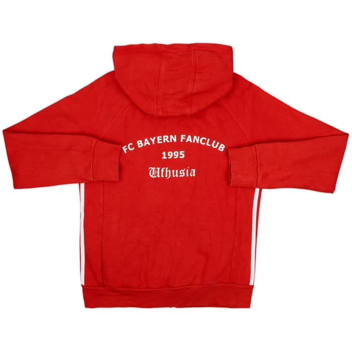 2016-17 Bayern Munich Fanclub adidas Hooded Track Jacket - 8/10 - (S.Boys)
