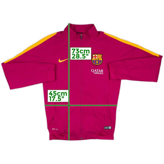2016-17 Barcelona Nike Track Jacket - 9/10 - (S)