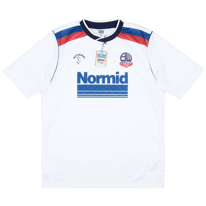 1988-90 Bolton Matchwinner Reissue Home Shirt