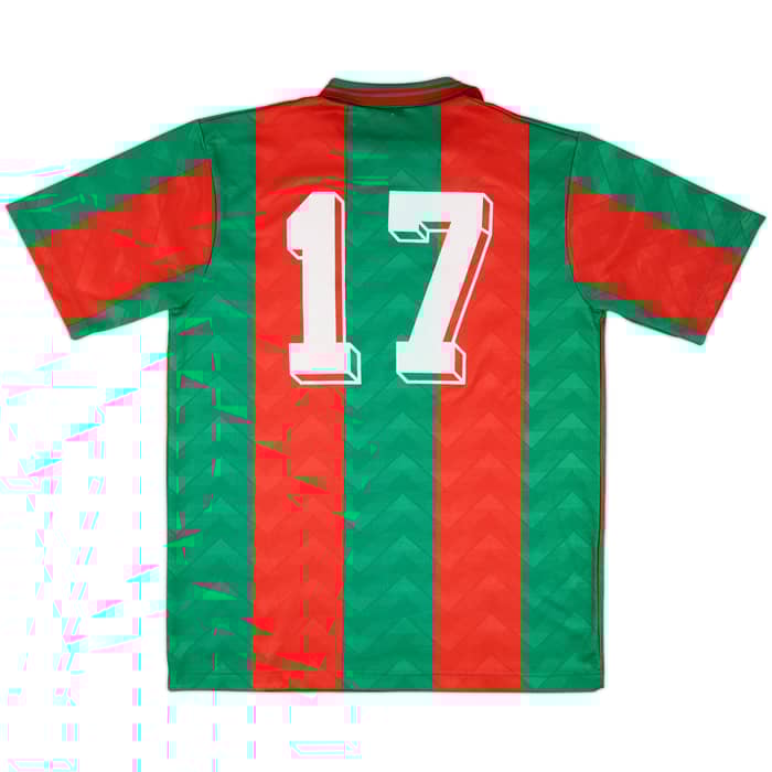 1995-96 Ternana Match Issue Home Shirt #17