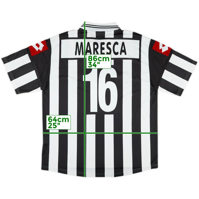 Camiseta de local del Juventus 2001-02 Maresca #16 - 6/10 - (XL)