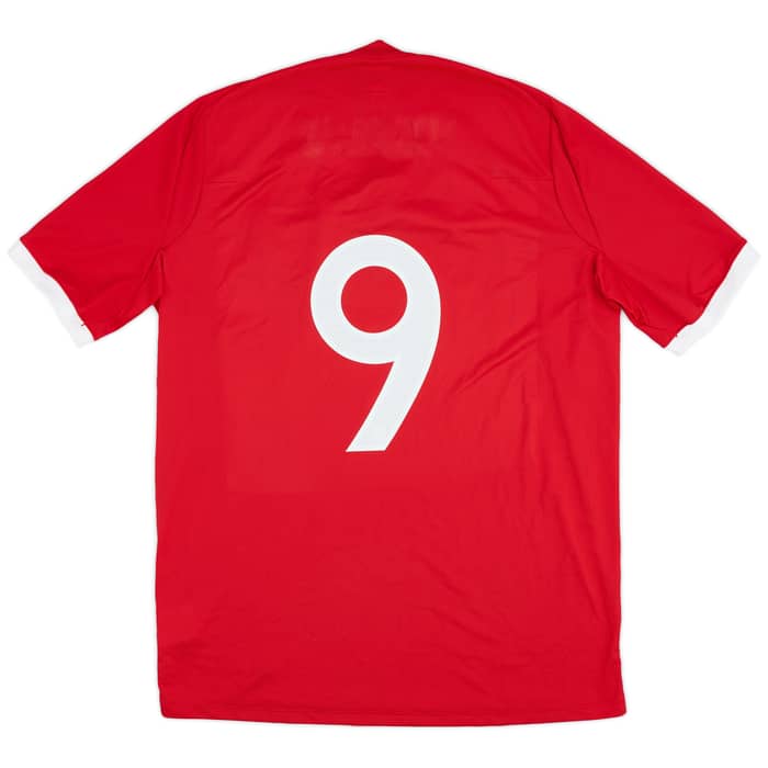 2010-11 England Away Shirt #9 - 5/10 - (L)