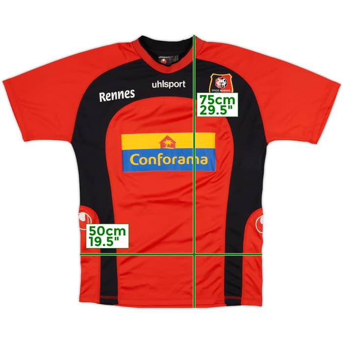 2003-04 Stade Rennais Home Shirt - 8/10 - (XL)