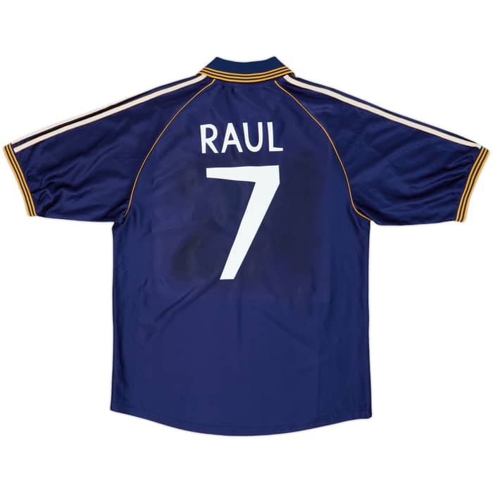 1998-99 Real Madrid Third Shirt Raul #7 - 4/10 - (L)