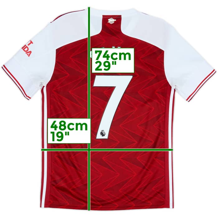 2020-21 Arsenal Camiseta local Saka #7 - 6/10 - (M)