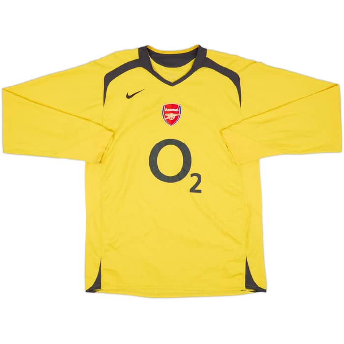 2005-06 Arsenal Away L/S Shirt Henry #14 - 7/10 - (XL)