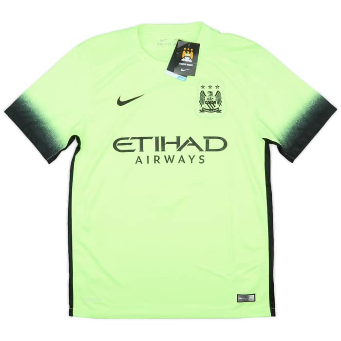 2015-16 Manchester City Third Shirt Kompany #4 (M)