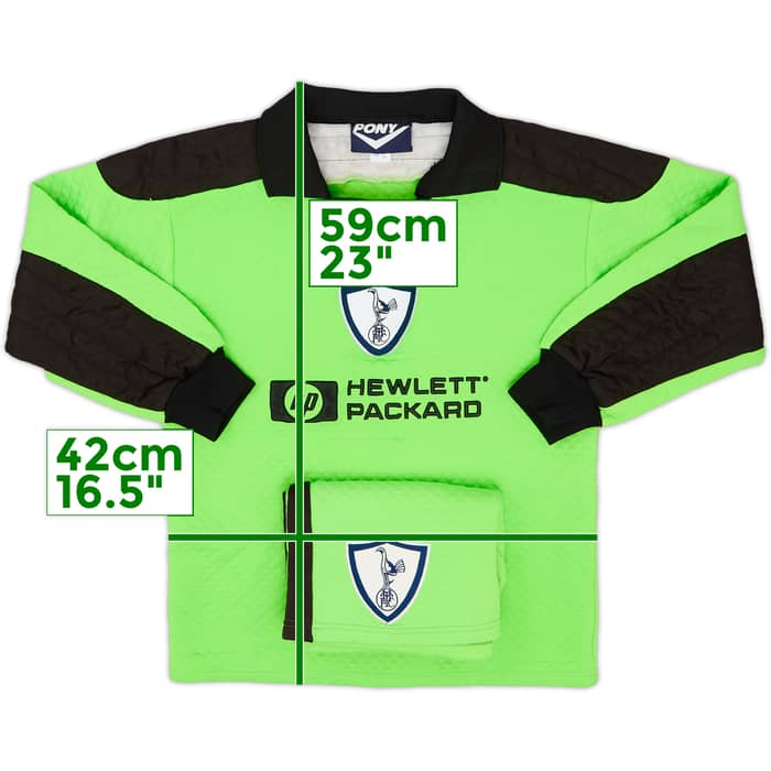 1995-96 Tottenham GK Shirt & Shorts - 6/10 - (M.Boys)