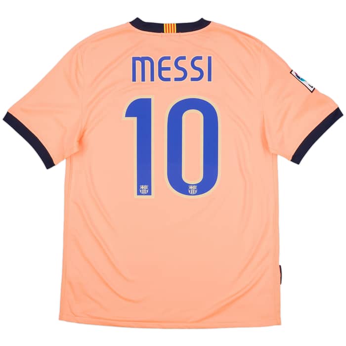 2009-10 Barcelona Away Shirt Messi #10 - 8/10 - (M)