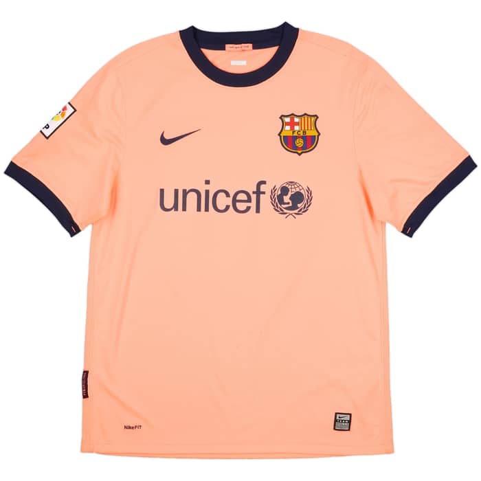 2009-10 Barcelona Away Shirt Messi #10 - 8/10 - (M)