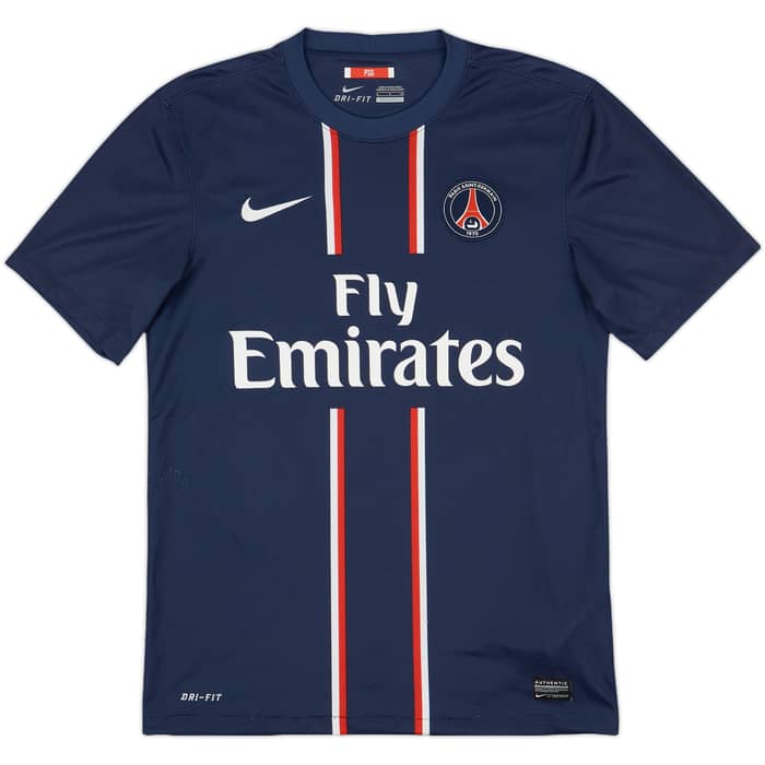 2012-13 Paris Saint-Germain Home Shirt Ibrahimovic #10 - 7/10 - (S)