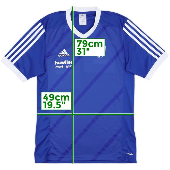 2015-16 Wohlen adidas Training Shirt - 8/10 - (S)