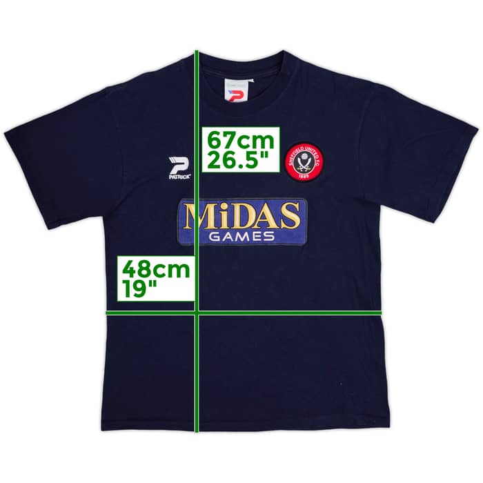 2000-02 Sheffield United Patrick Cotton Tee - 8/10 - (S)