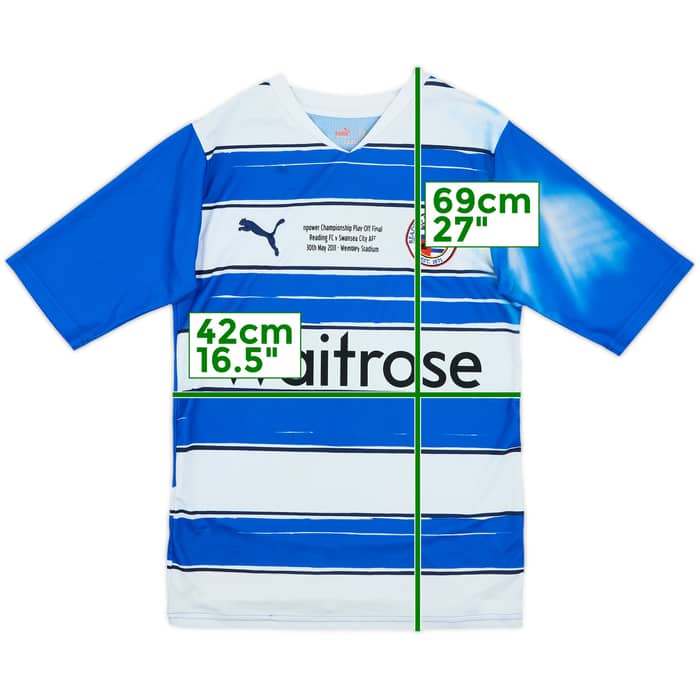 2010-11 Reading Home Shirt - 3/10 - (XS)
