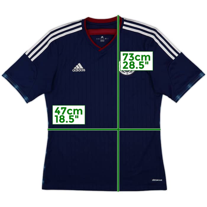 2014-15 Scotland Home Shirt - 9/10 - (M)