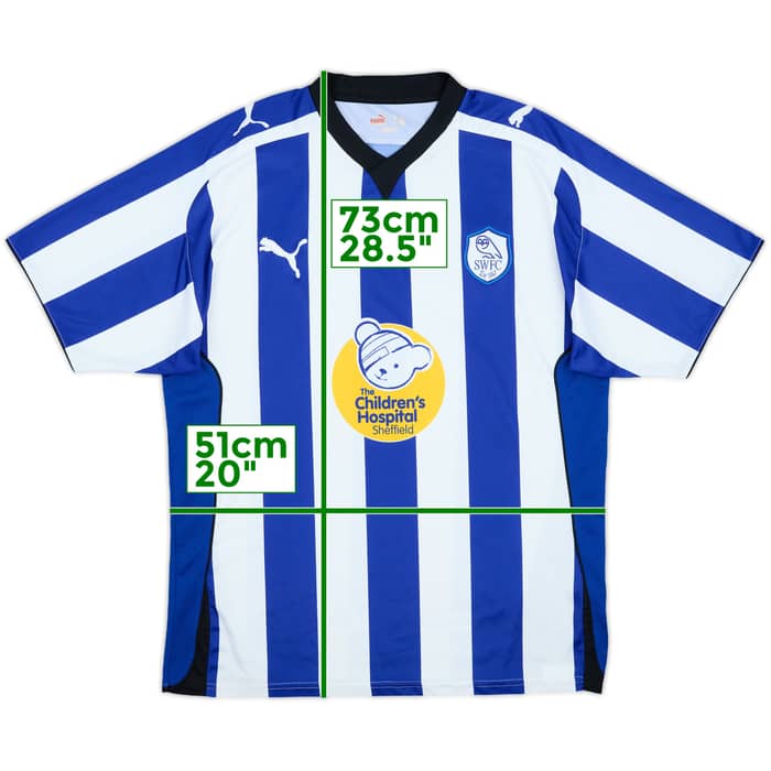 2009-10 Sheffield Wednesday Home Shirt - 9/10 - (M)