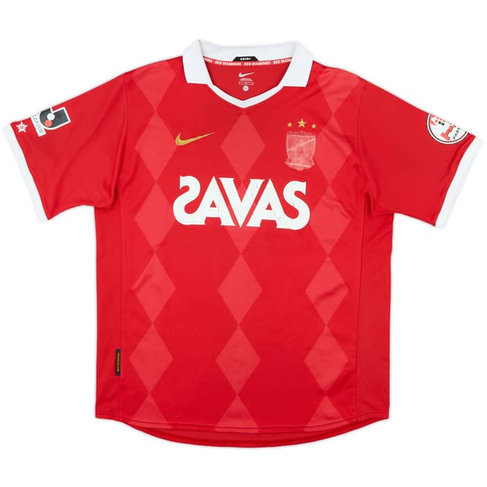 2010 Urawa Red Diamonds Home Shirt - 3/10 - (L)