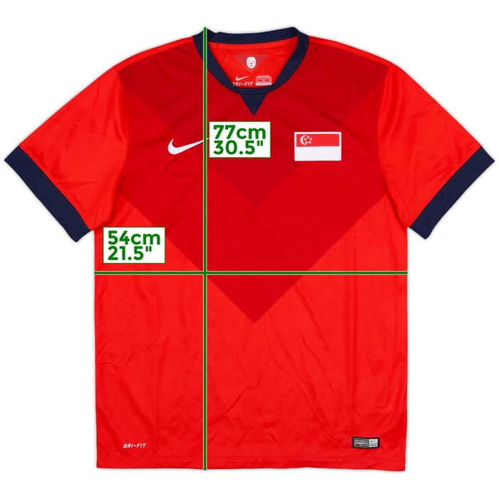 2014 Singapore Home Shirt - 10/10 - (XL)