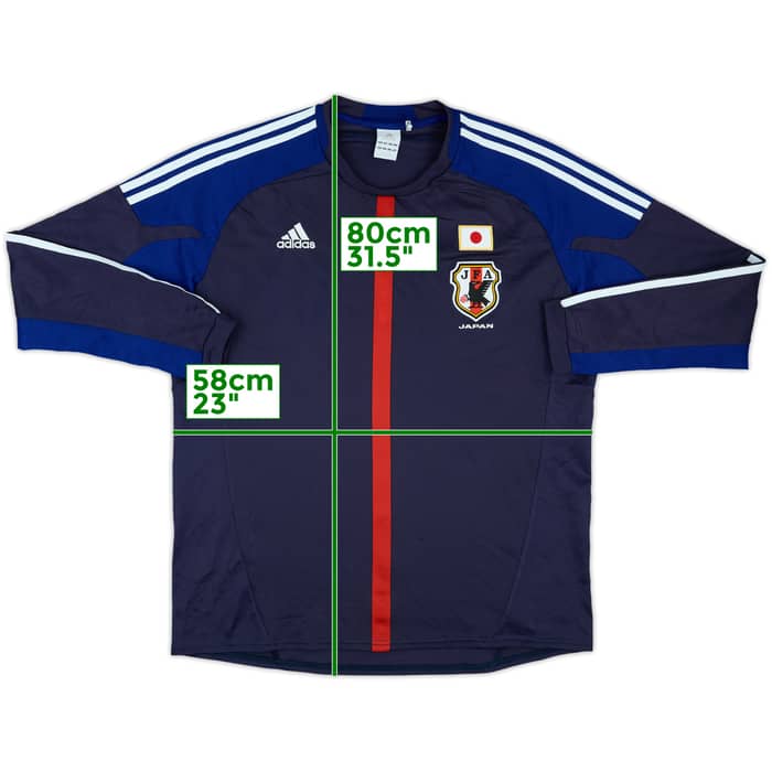 2012-13 Japan Home L/S Shirt - 8/10 - (XXL)