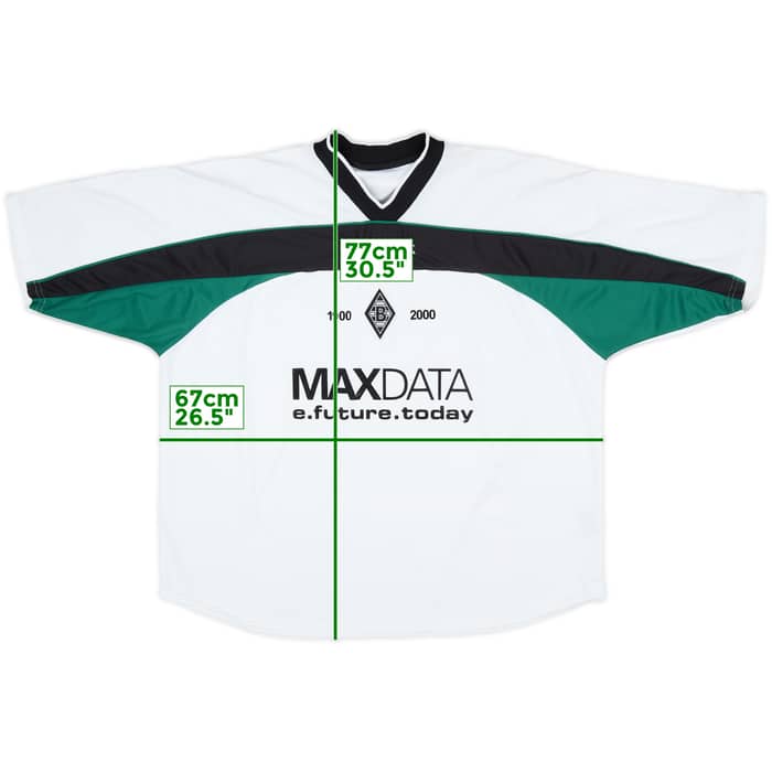 2000-02 Borussia Monchengladbach Home Shirt - 8/10 - (3XL)