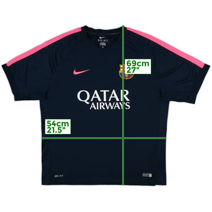 2014-15 Barcelona Nike Training Shirt - 8/10 - (XL)