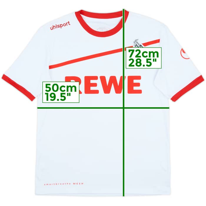 2018-19 FC Koln Home Shirt - 10/10 - (M)