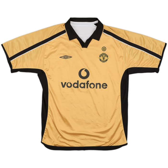 2001-02 Manchester United Centenary Away/Third Shirt #17 - 5/10 - (L)