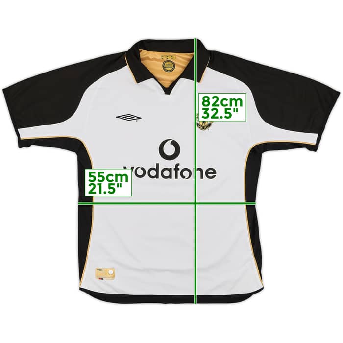2001-02 Manchester United Centenary Away/Third Shirt #17 - 5/10 - (L)
