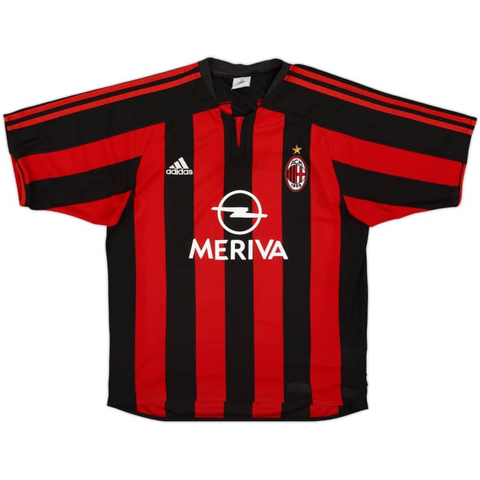 2003-04 AC Milan Home Shirt Kaka' #22 - 4/10 - (M)