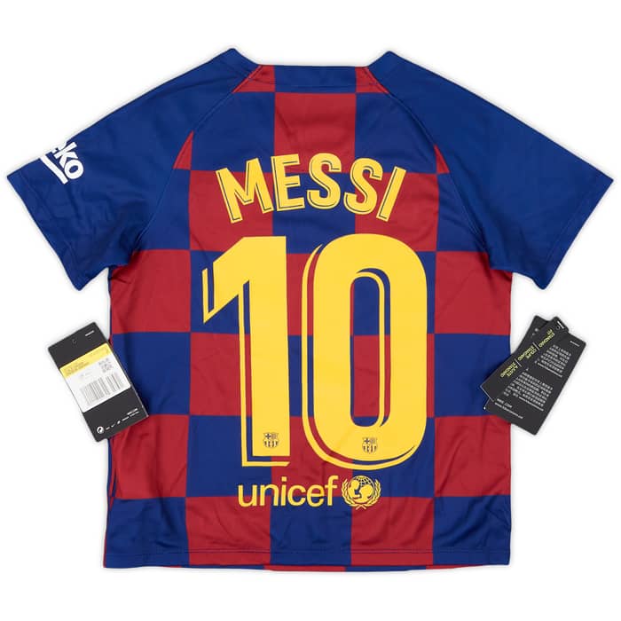 2019-20 Barcelona Home Shirt Messi #10 (S.Boys)