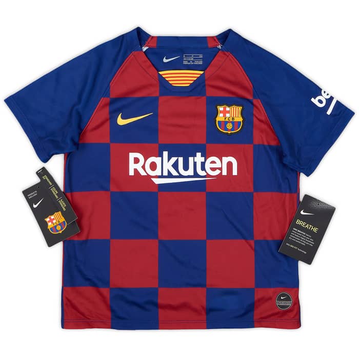 2019-20 Barcelona Home Shirt Messi #10 (S.Boys)