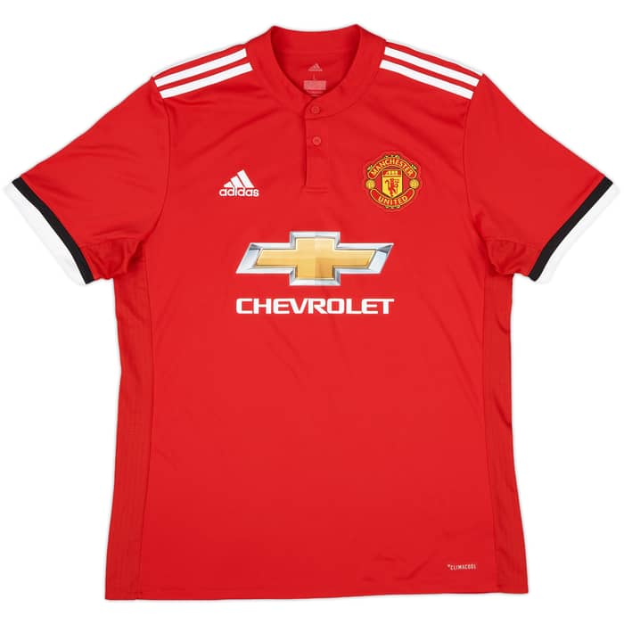 2017-18 Manchester United Home Shirt Ander Herrera #21 - 7/10 - (L)