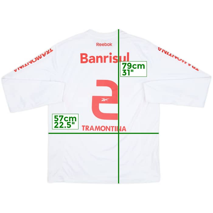 2011 Internacional Away L/S Shirt #2 - 7/10 - (L)