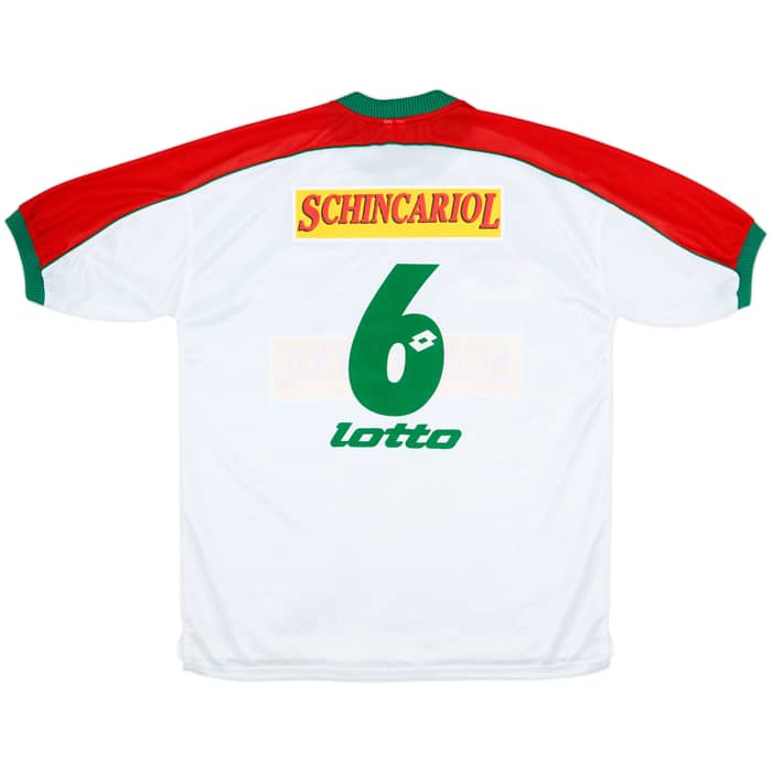 2000 Portuguesa Away Shirt #6 - 9/10 - (XL)