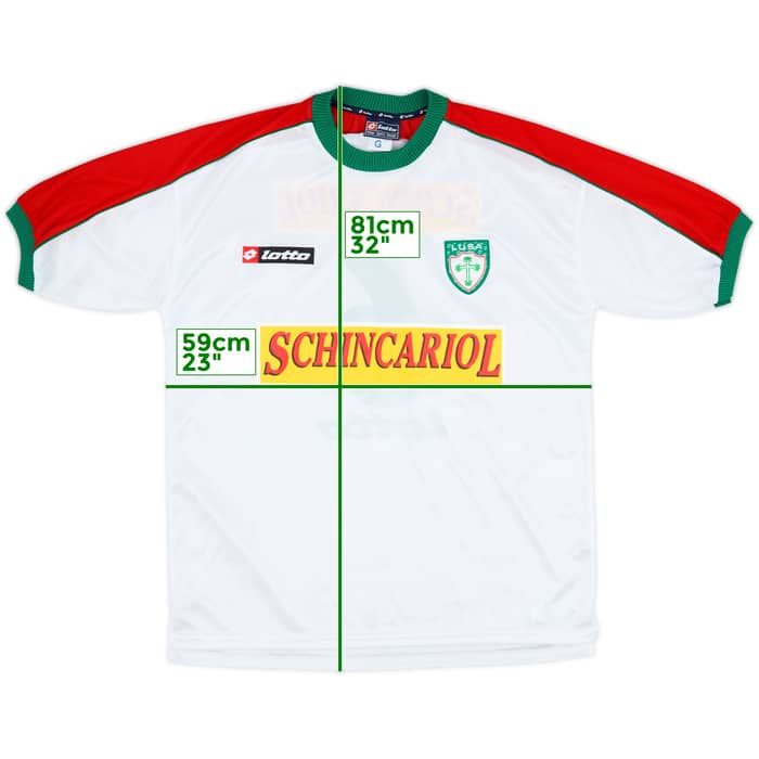2000 Portuguesa Away Shirt #6 - 9/10 - (XL)