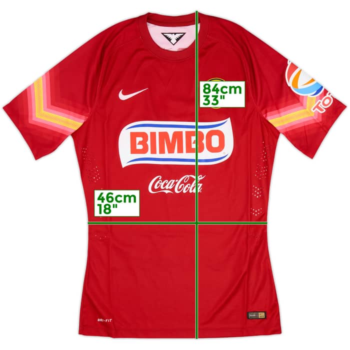 2014-15 Club America Authentic S/S GK Shirt - 8/10 - (M)