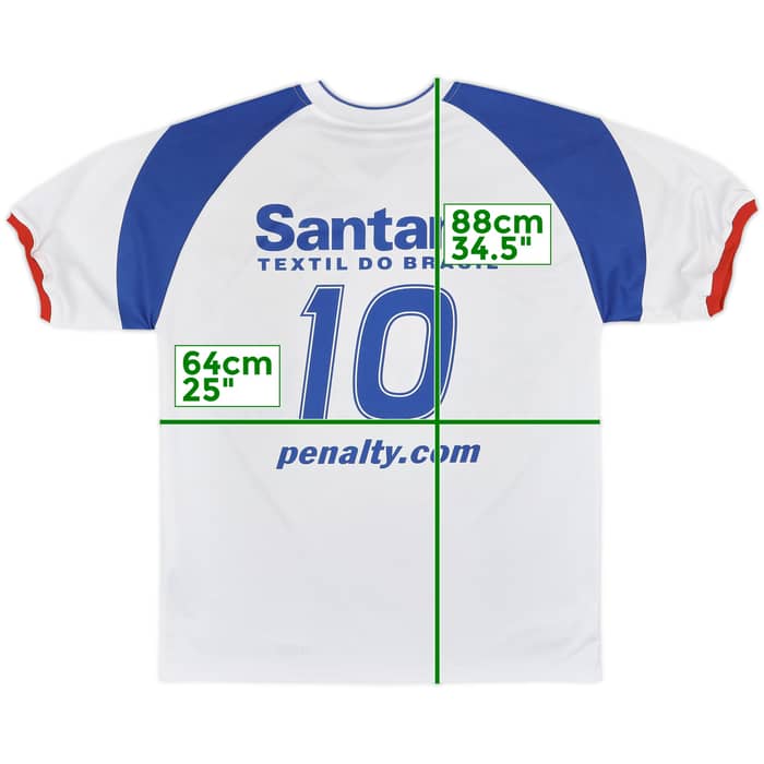 2004 Fortaleza Away Shirt #10 - 8/10 - (XL)