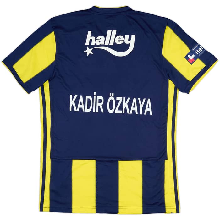2018-19 Fenerbahce Home Shirt Kadir Ozkaya - 6/10 - (M)