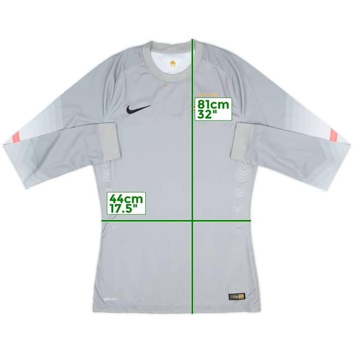 2014-15 Spartak Moscow Authentic GK Shirt - 6/10 - (M)