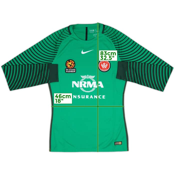 2016-17 Western Sydney Wanderers GK Shirt - 7/10 - (M)