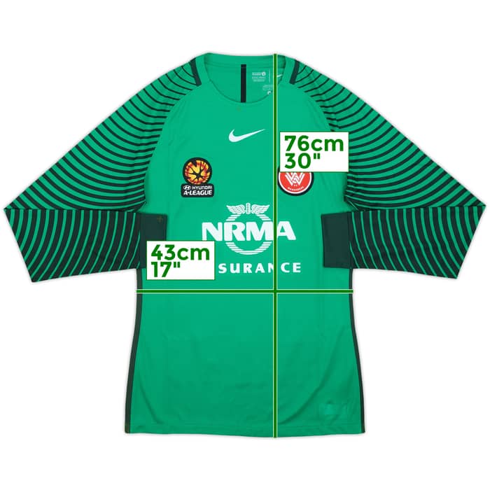 2016-17 Western Sydney Wanderers GK Shirt - 6/10 - (M)