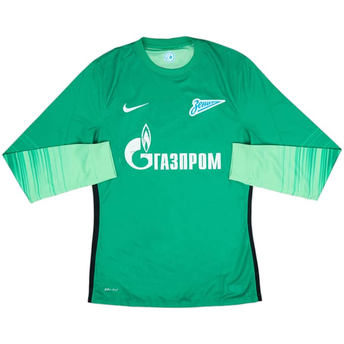 2015-16 Zenit St. Petersburg Authentic GK Shirt - 5/10 - (M)