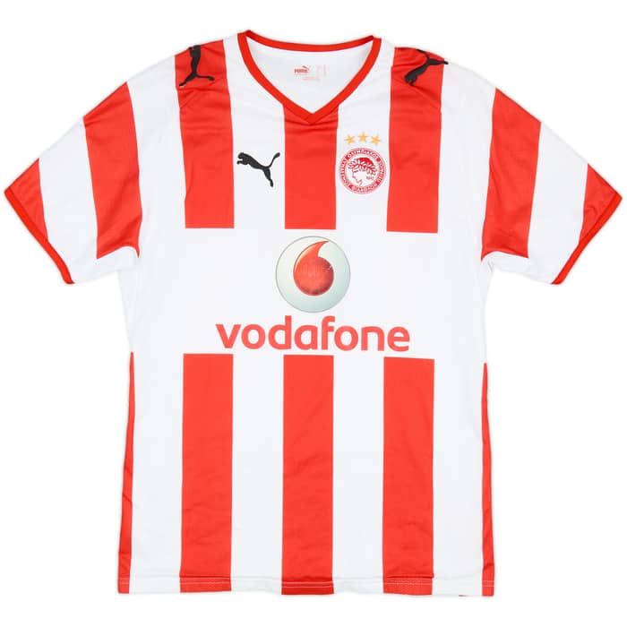 2008-09 Olympiacos Home Shirt - 7/10 - (M)