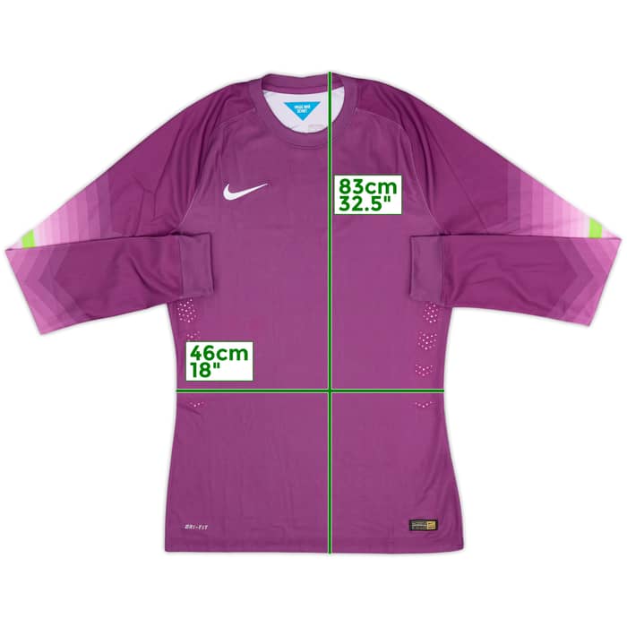 2014-15 Zenit St. Petersburg Authentic GK Shirt - 8/10 - (M)