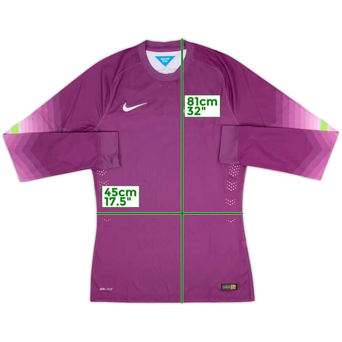 2014-15 Zenit St. Petersburg Authentic GK Shirt - 6/10 - (M)