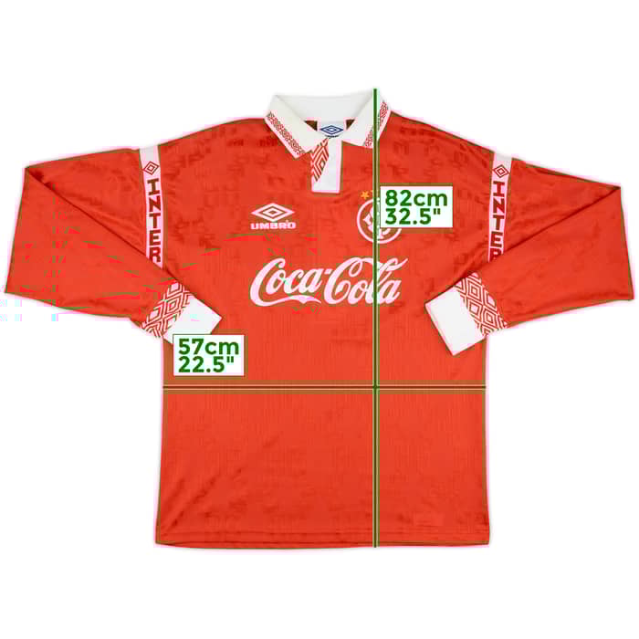 1994 Internacional Match Issue Home L/S Shirt #4