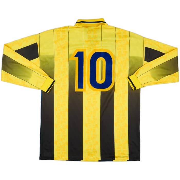 1997-98 Everton Match Issue Away L/S Shirt #10
