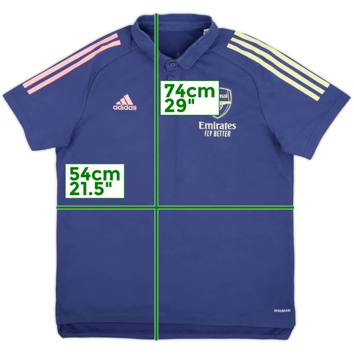 2020-21 Arsenal adidas Polo Shirt - 7/10 - (L)