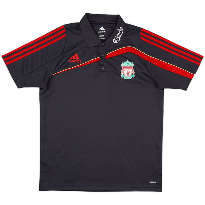 2009-10 Liverpool adidas Polo Shirt - 10/10 - (L)