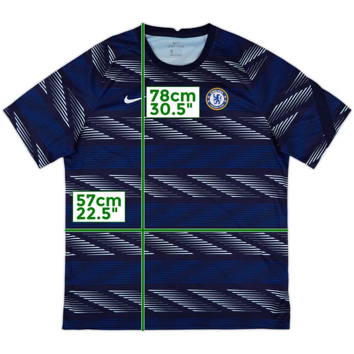 2020-21 Chelsea Nike Training Shirt - 9/10 - (XL)